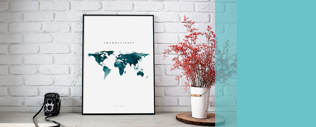 pôster wanderlust