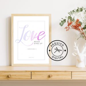Pôster Love [arquivo digital]