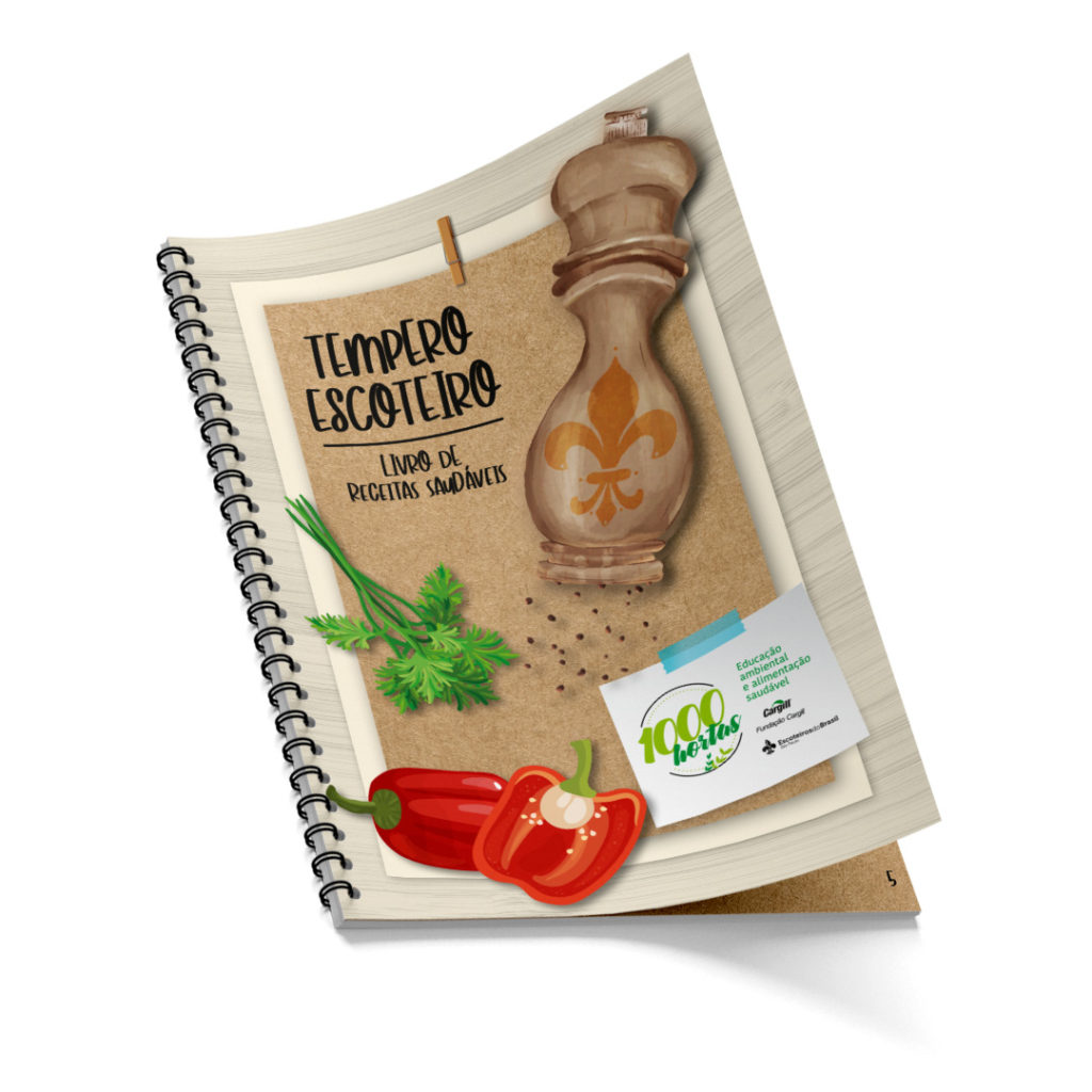 Livro Tempero Escoteiro