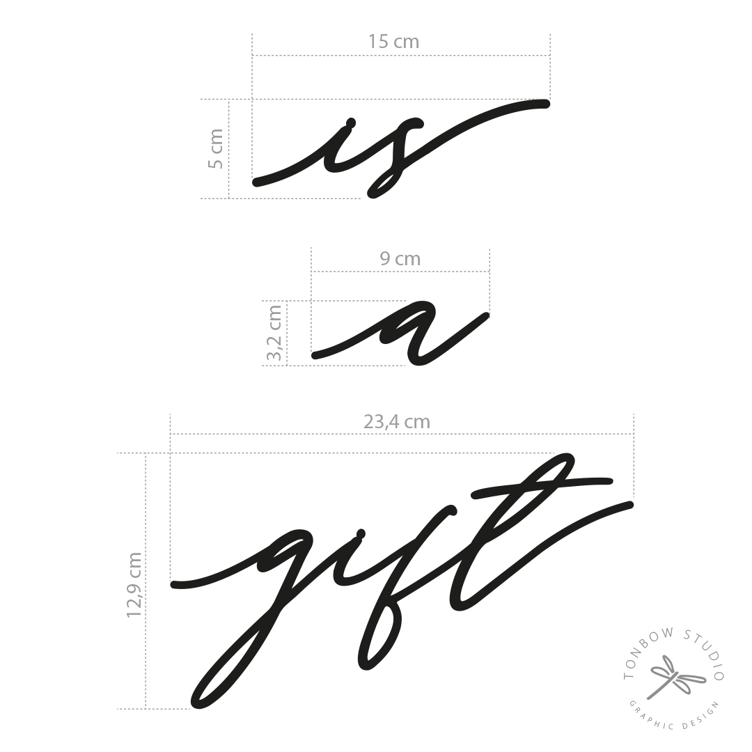 Each day is a gift (Cada dia é um presente) - Imagem 4