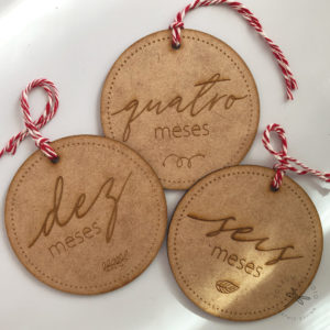 Placas Mesversário [Série Baby]