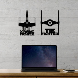 Fighters, kit com as 2 naves [Série Geek]