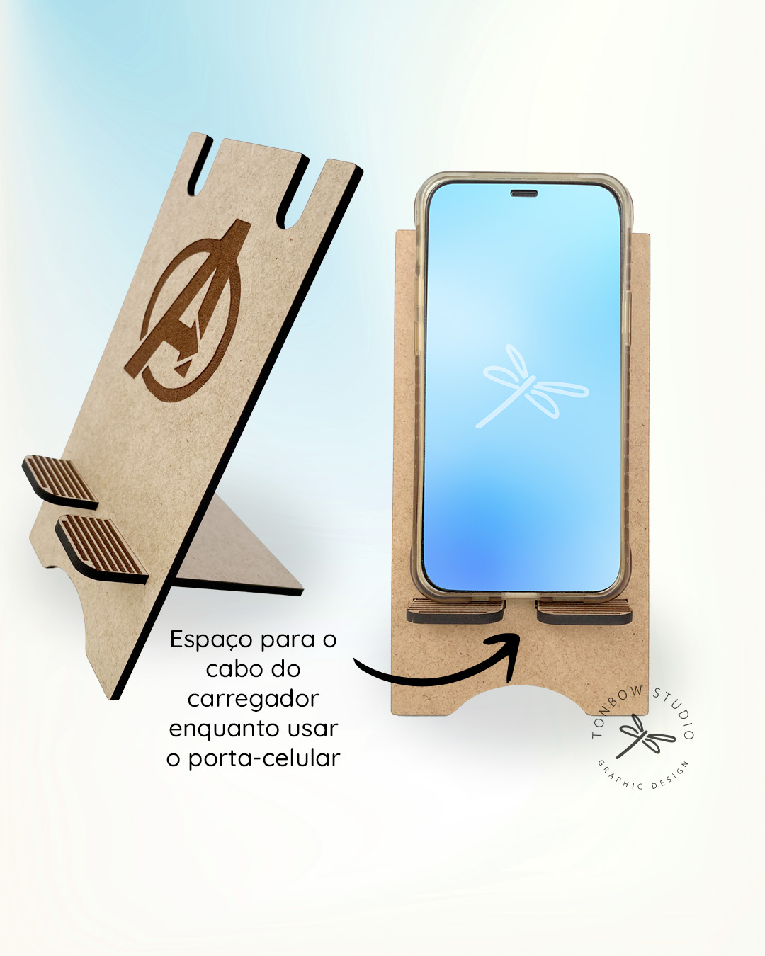 porta celular modelo J