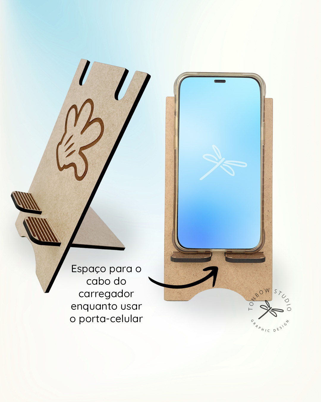 porta celular modelo L