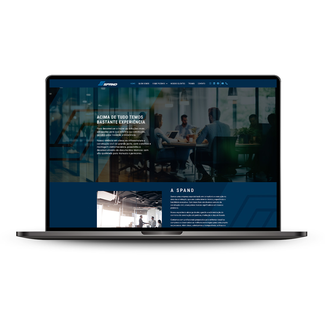 Site Spand Empreendimentos